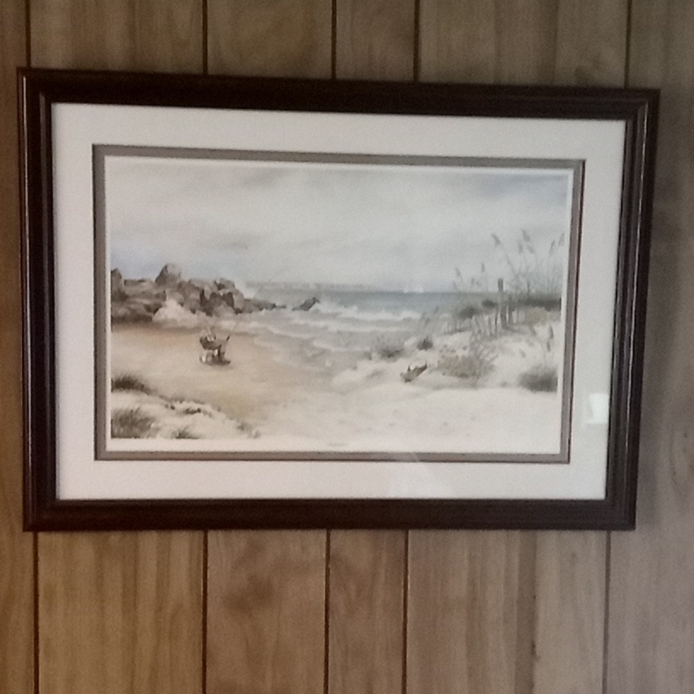 Fisherman painting
